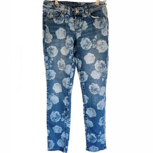 LC Rose Print Jeans